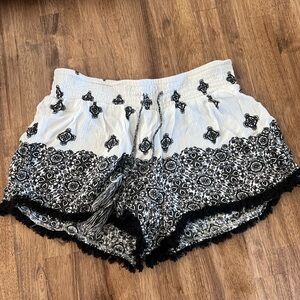 Bohemian Style Booty Shorts